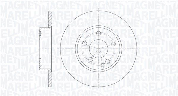 MAGNETI MARELLI Jarrulevy 361302040277